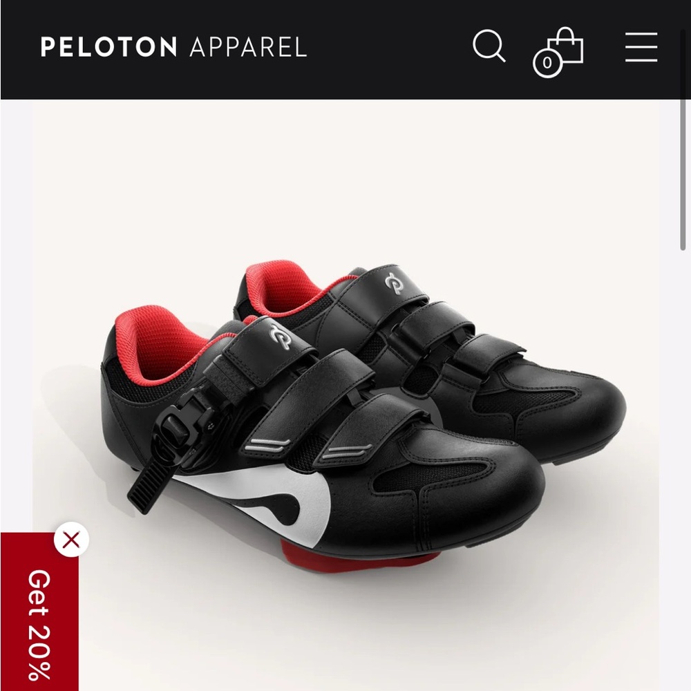 Peloton Cycling Shoes with Velcro Straps